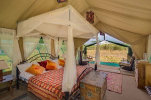 Nasikia Mobile Migration Camp Tent Interiors