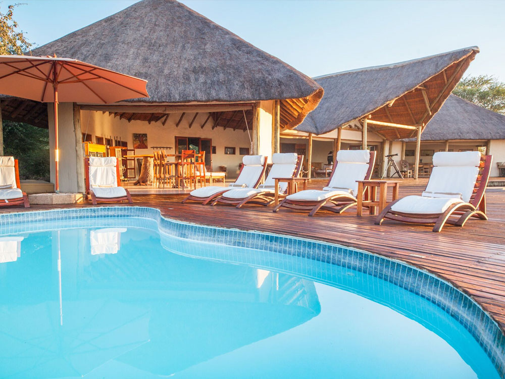 Nxai Pan Camp Poolside