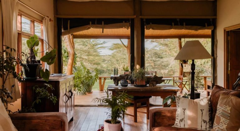 Ol Pejeta Safari Cottages Lounge