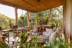 Ol Pejeta Safari Cottages Verandah