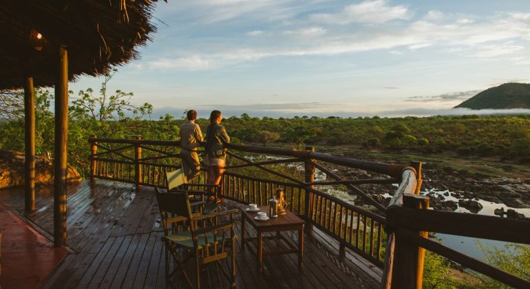 Ruaha River Lodge Deck