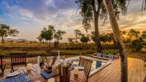 Sala's Camp Poolside