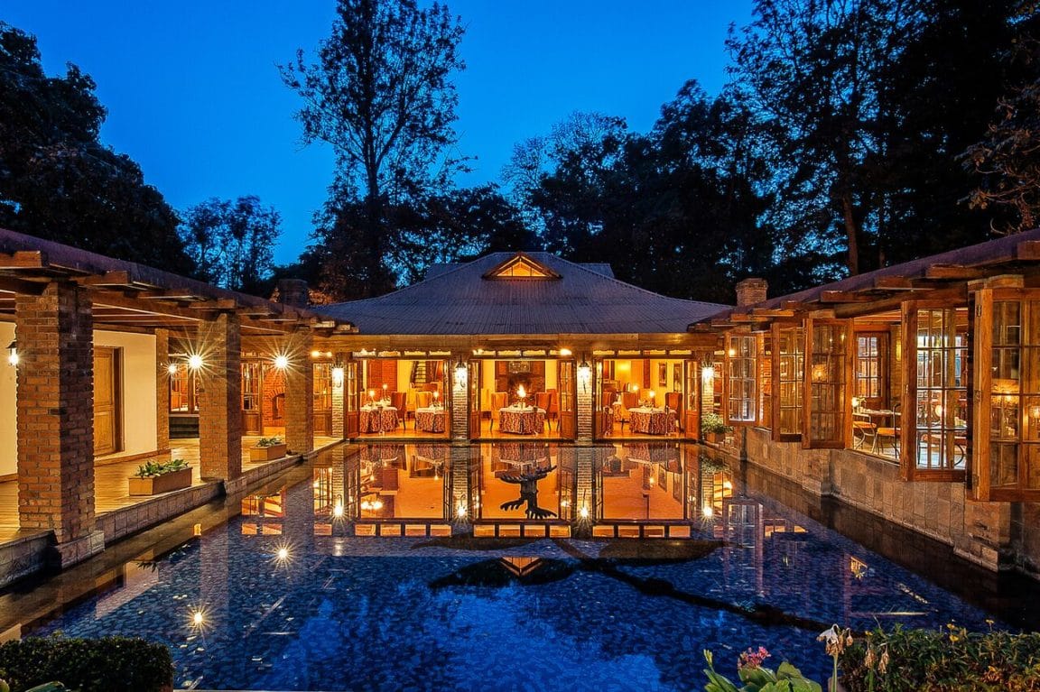 Arusha Coffee Lodge Poolside