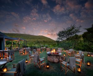 Bayethe Lodge Outdoor Dining