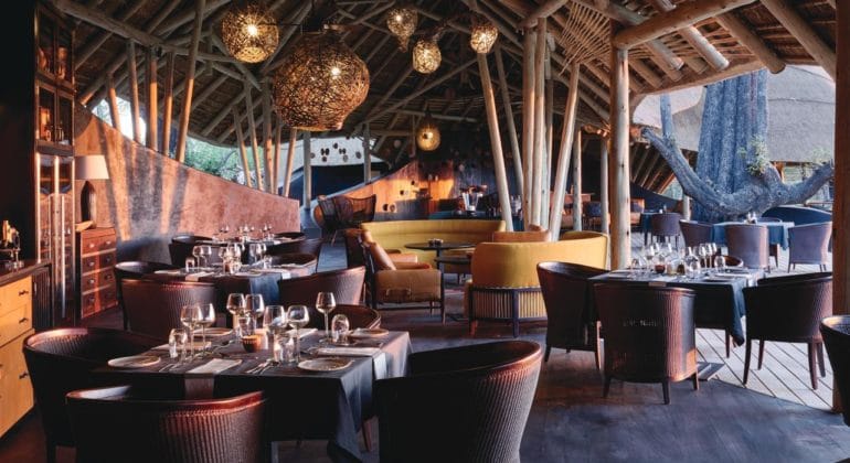 Belmond Eagle Island Lodge Dining