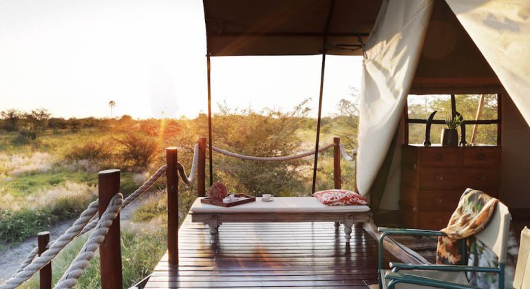 Camp Kalahari Deck