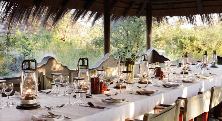 Camp Kalahari Dining