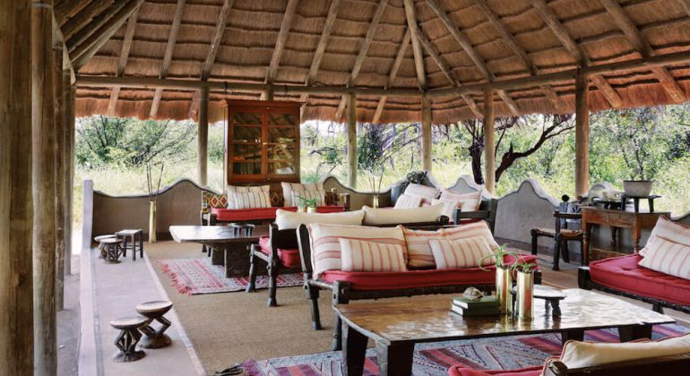 Camp Kalahari Sitting Area
