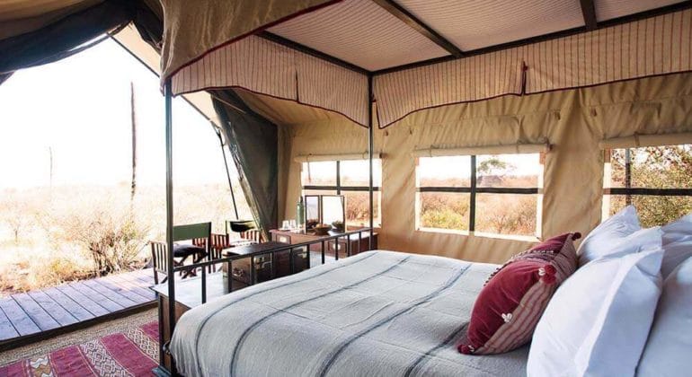 Camp Kalahari Tent Room