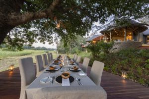 Dulini River Lodge Dining