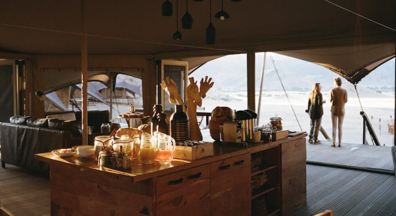 Hoanib Valley Camp Breakfast