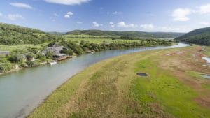 Kariega River Lodge Aerial View