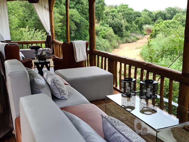 Karongwe River Lodge Deck