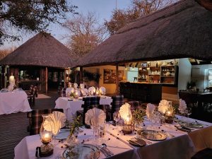 Karongwe River Lodge Dining