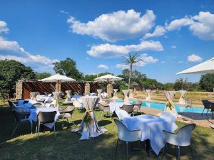 Karongwe River Lodge Poolside Dining
