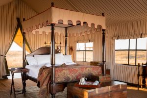 San Camp Tent Interior