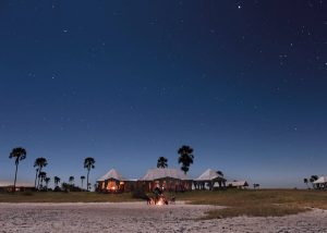 San Camp At Night
