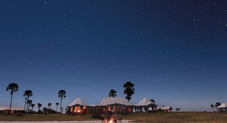 San Camp At Night