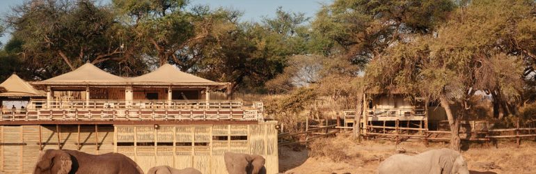Savute Elephant Lodge Exterior