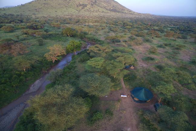 Wayo Banagi Green Camp Aerial View