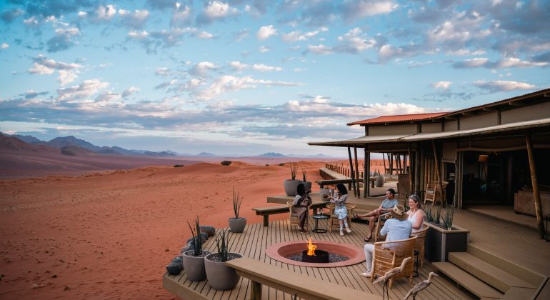 Wolwedans Desert Lodge Deck