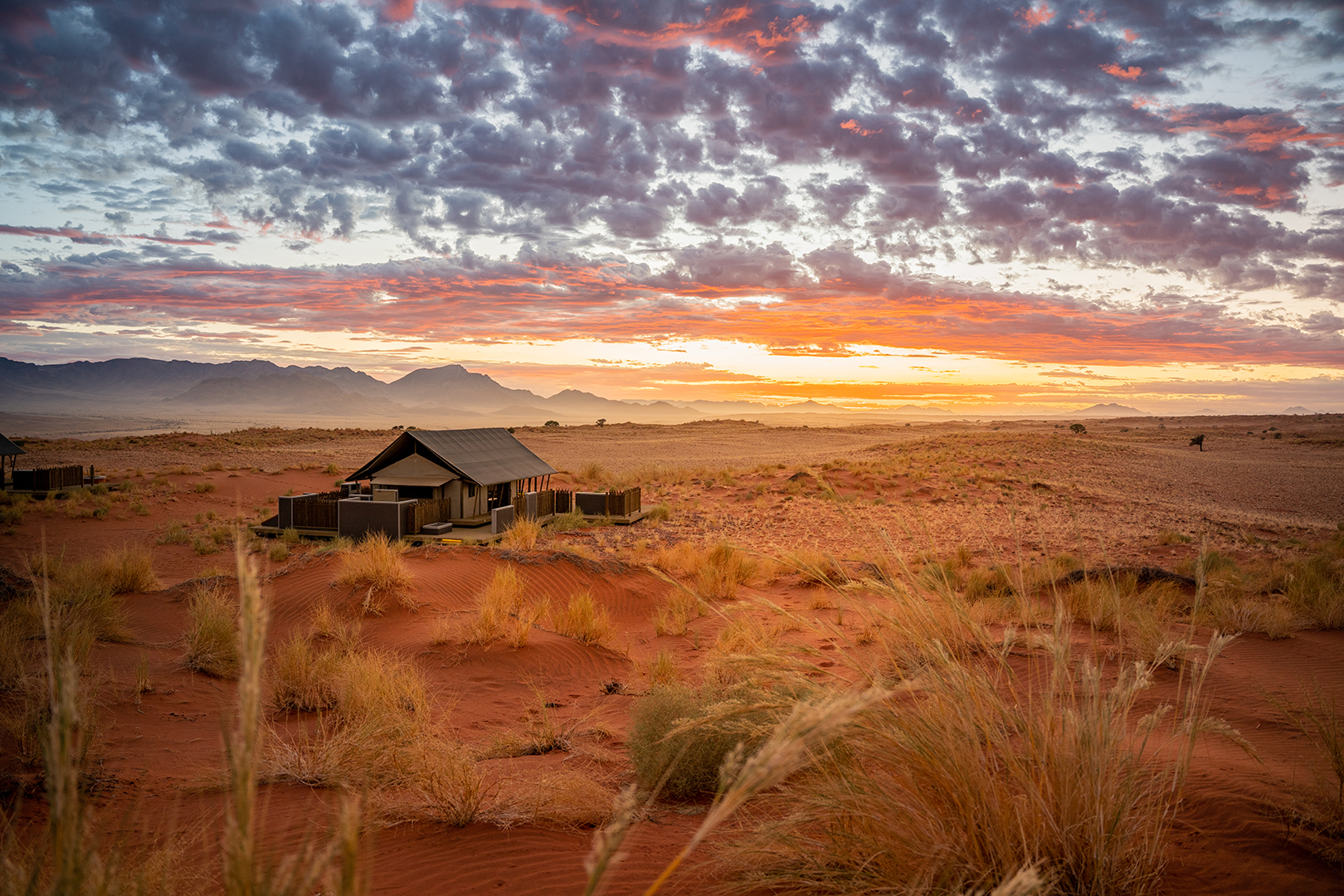 Wolwedans Dune Camp Tent View