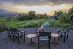 Bukima Tented Camp Campfire