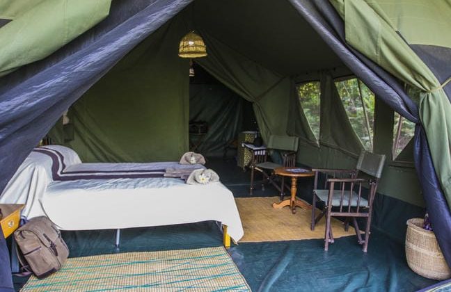 Bukima Tented Camp Tent Interior