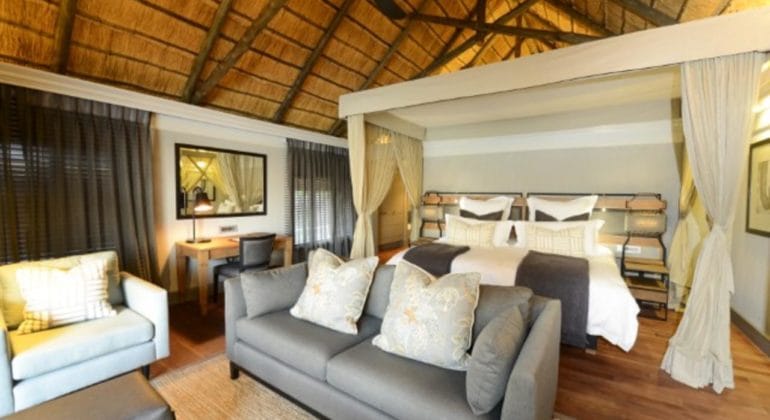 Chobe Water Villas Bedroom