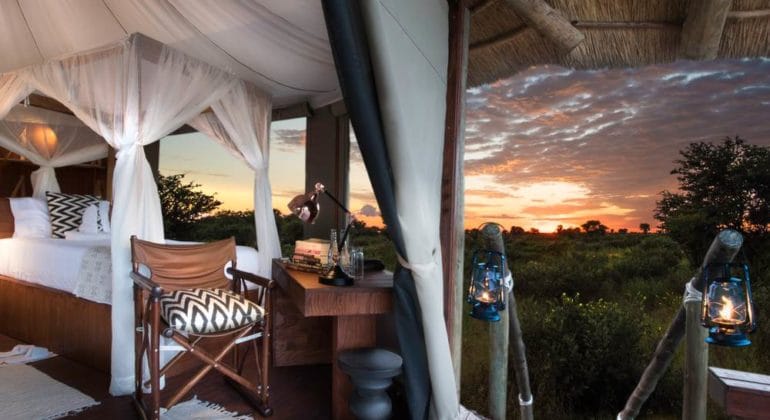 Feline Fields Lodge Tented Suite