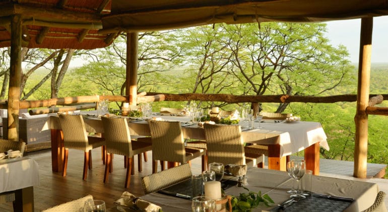 Ghoha Hills Savuti Lodge Dining 1
