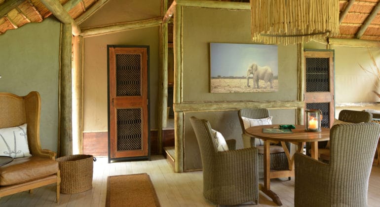 Ghoha Hills Savuti Lodge Dining