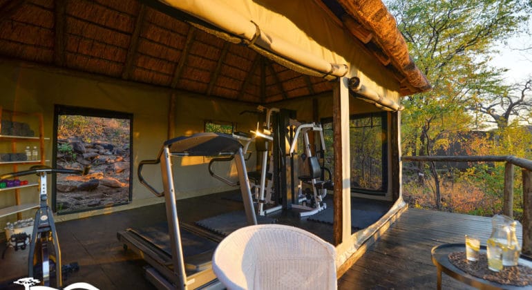 Ghoha Hills Savuti Lodge Gym