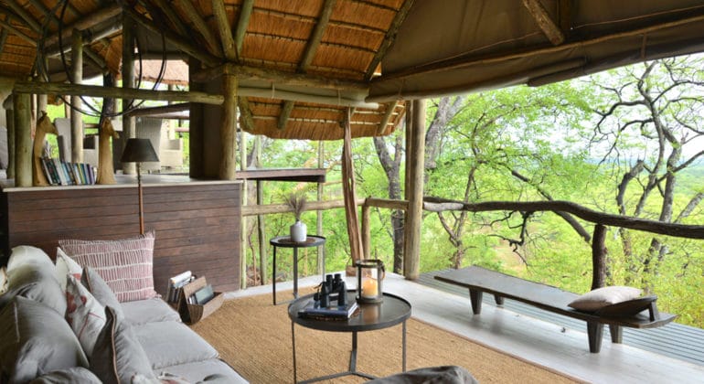 Ghoha Hills Savuti Lodge Lounge 1