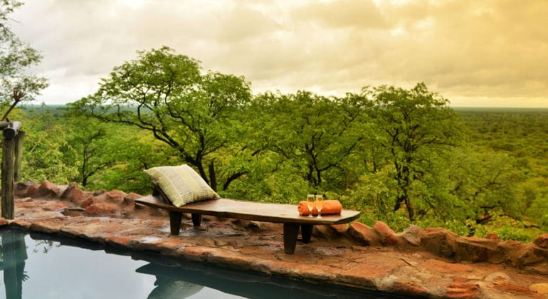 Ghoha Hills Savuti Lodge Poolside