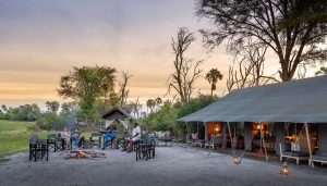 Gomoti Plains Camp Campfire
