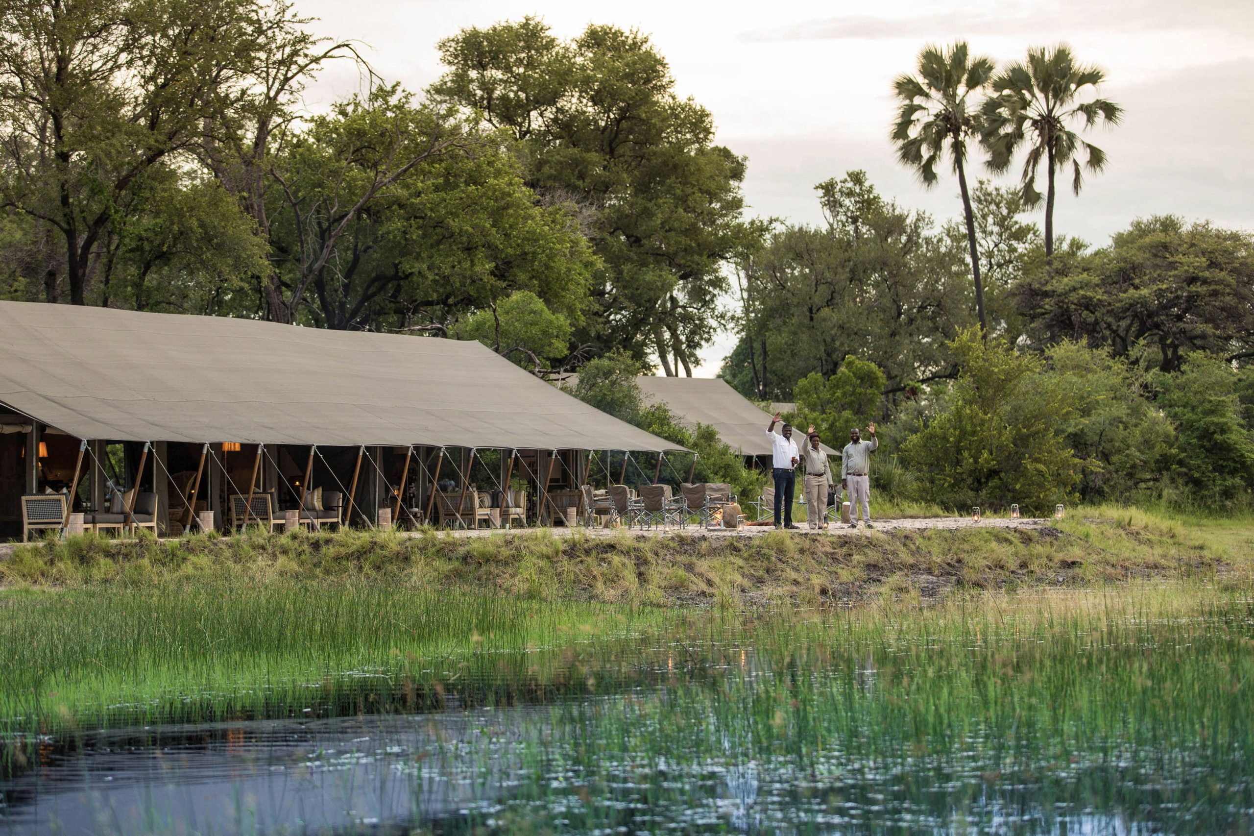 Gomoti Plains Camp Tents