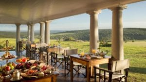 Gorah Elephant Camp Breakfast Verandah
