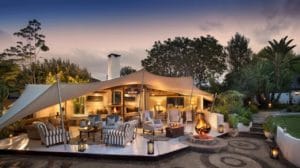 Hunters Country House View In The Evening