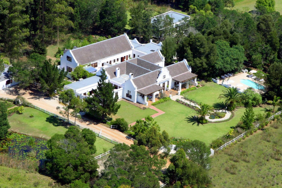 Lairds Lodge Aerial View