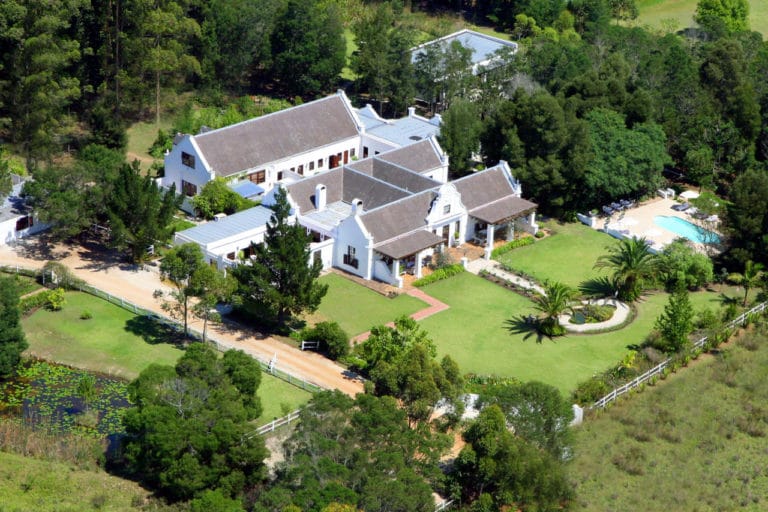 Lairds Lodge Aerial View