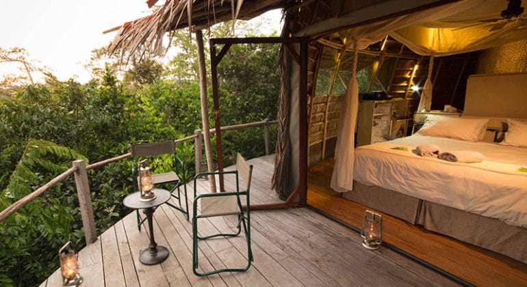Lango Camp Room Deck