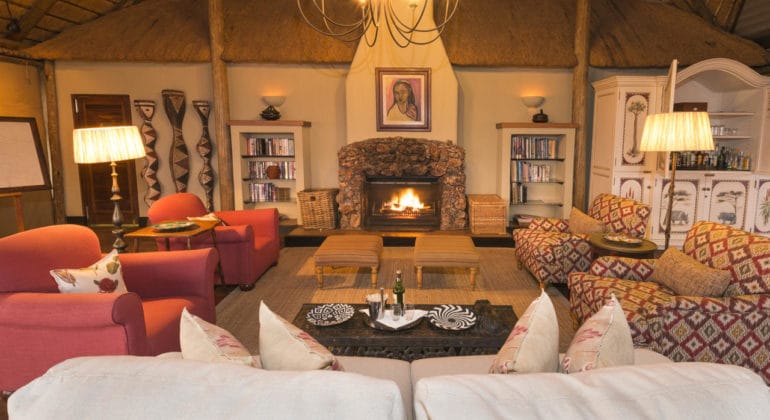 Little Ongava Fireplace