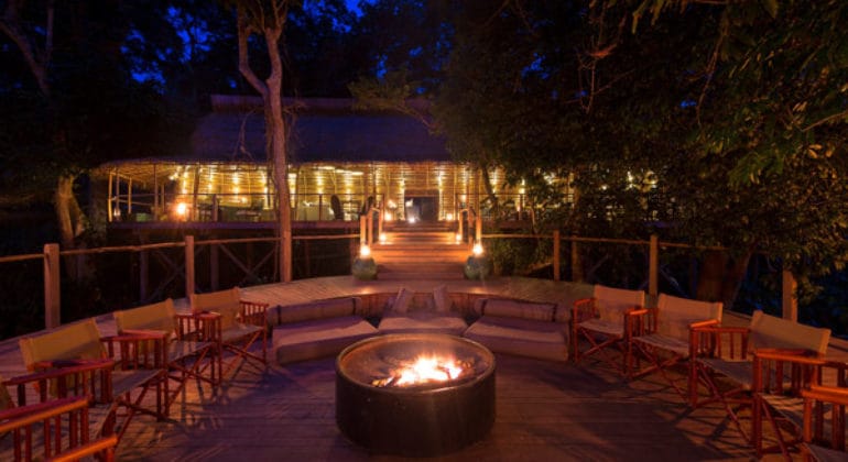 Ngaga Camp Campfire