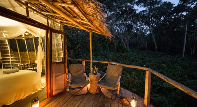 Ngaga Camp Tent Deck
