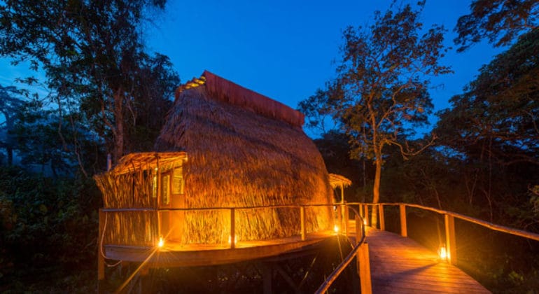 Ngaga Camp Tent Exterior