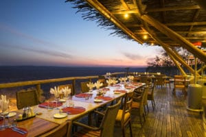 Ongava Lodge Dining Deck