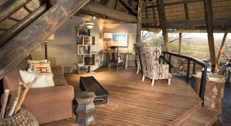 Ongava Lodge Library