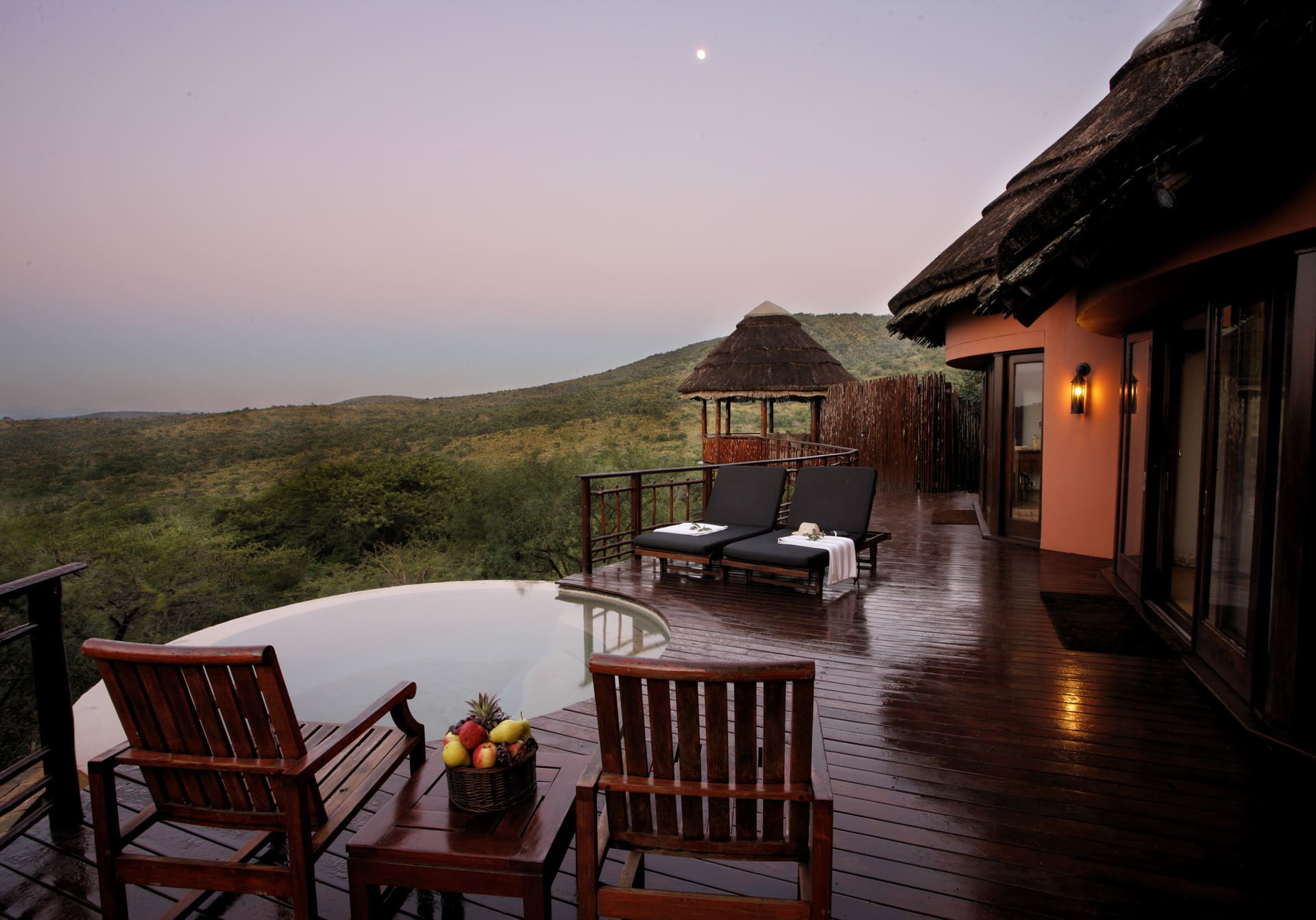 Thanda Safari Lodge Deck