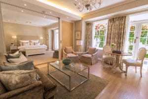 The Cellars Hohenort Suite Lobby